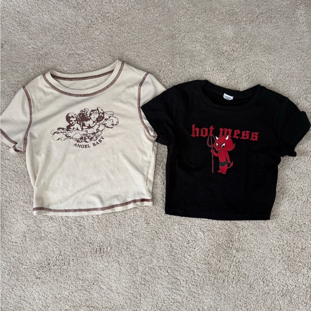 Garage Crop tops